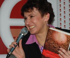 Оксана Забужко презентує свій новий роман ”Музей покинутих секретів”. Київ, 26 грудня
