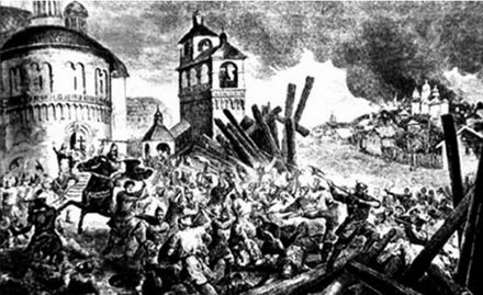 Десятинна церква зруйнувана монголо-татарським ігом